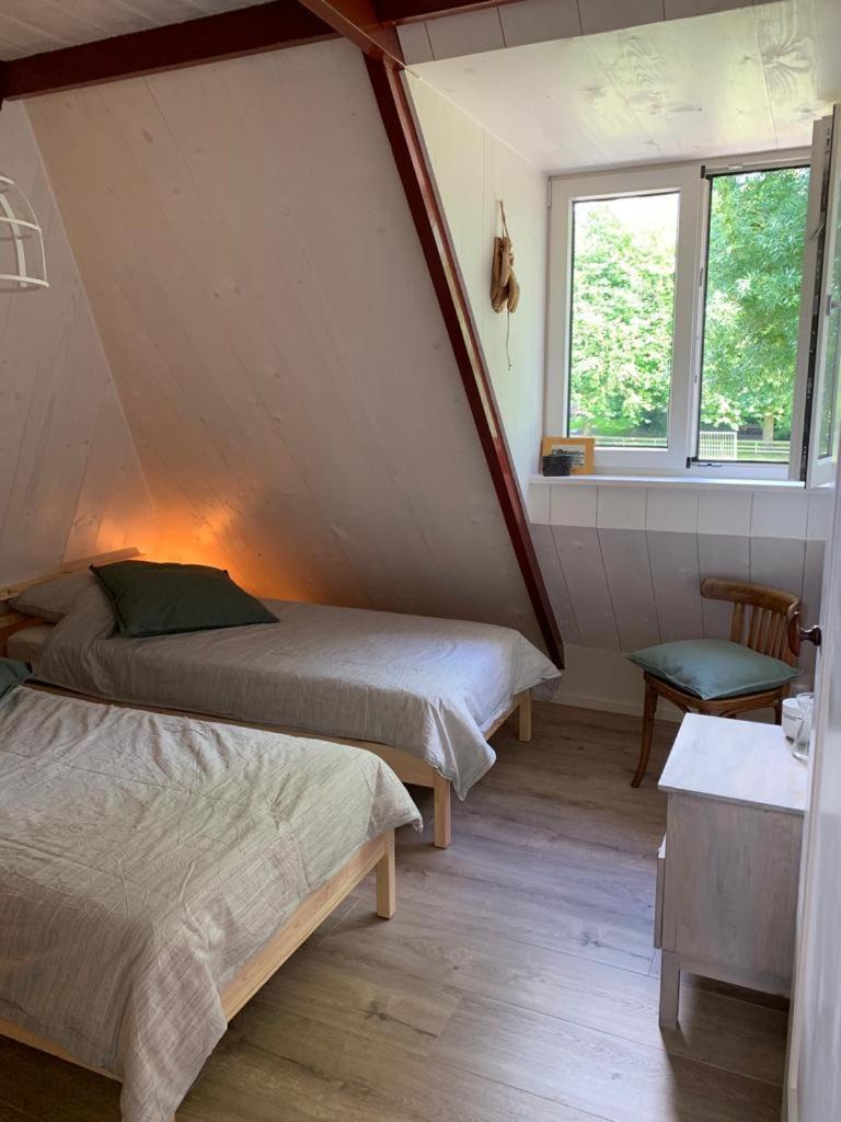 Vakantiehuis In Friesland Voor De Hele Familie Huns Bagian luar foto